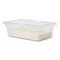Rubbermaid Commercial Food/Tote Boxes, 3 1/2gal, 18w x 12d x 6h, Clear FG330900CLR - alternate 2